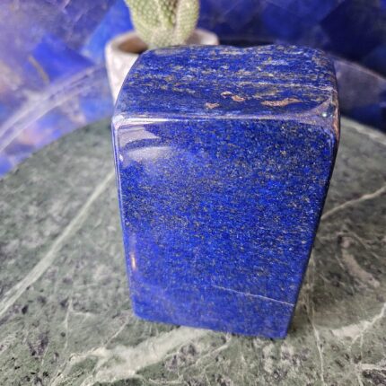 Free Form A++ Lapis Lazuli, Decor, Strength, Metaphysical stone, chunky stone, Crystal Decor, home decor, Confidence, Self Expression