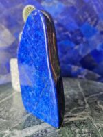 Free Form A++ Lapis Lazuli, Reiki Chakra Stone, Lapis Palm Stone, Strength, leadership, Cabochon, Tumbled Crystals, amplification Birthstone