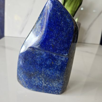 Free Form A++ Lapis Lazuli, Lapis Lazuli pendant, birthday gift, Anxiety, Stone Slice, leadership, Nurturing, energy crystal, Crystal Gifts