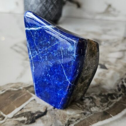 Grade A++ Authentic Free Form Stone from Lapis Lazuli, Tumbled Stone, Gemstone Rock