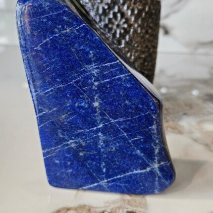 Grade A++ Authentic Free Form Stone from Lapis Lazuli, Tumbled Stone, Gemstone Rock