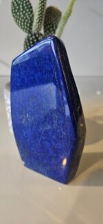 Free Form A++ Lapis Lazuli , Lapis, Polished Tumble, Femininity, flat back, Self Expression, mineral specimen, Crystal Towers, Love, Vinyl