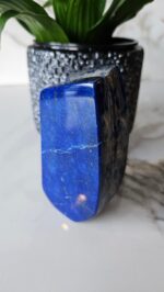 Free Form A++ Lapis Lazuli, Raw Natural Blue Stone, floors and walls, Free form, Earth Stone, Strength, Grounding, Polished, Succulent