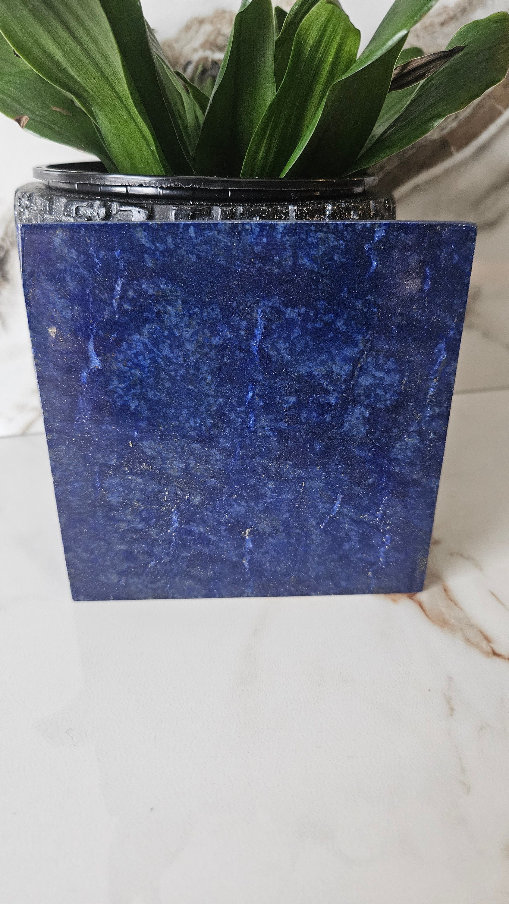 10x10 Lapis Lazuli Stone Tile | Blue Aventurine, Tumbled, Lapis Lazuli pendant, leadership, Reiki Chakra Stone, Femininity, amplification