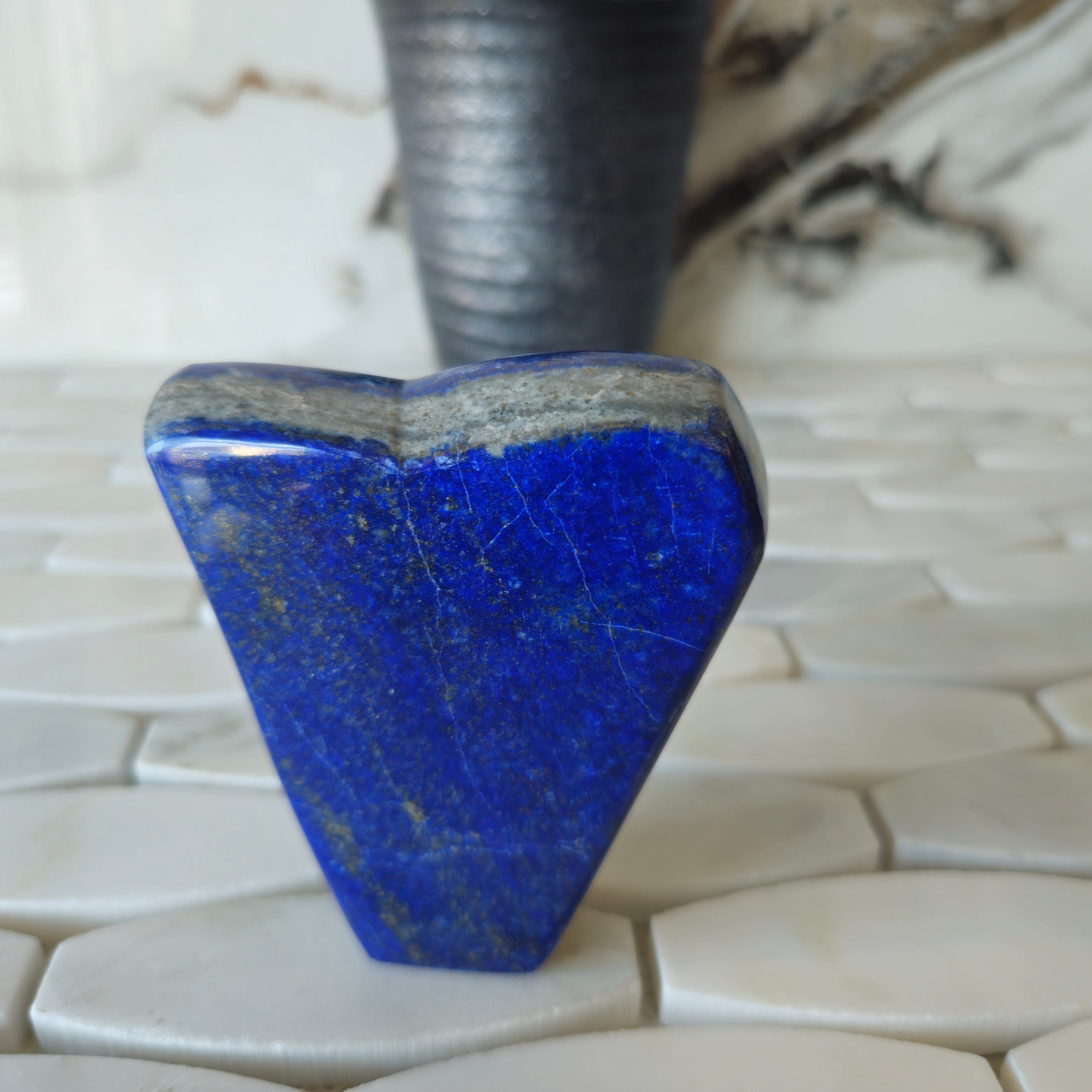 Free Form A++ Lapis Lazuli , Lapis, Polished Tumble, chunky stone, Crystal Gifts, Tumbled Crystals, loose stone, Raw stone